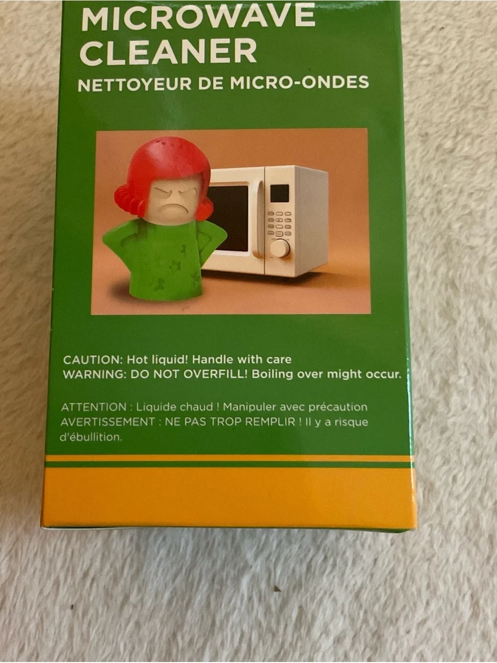 Microwave Cleaner Steam Cleaner - Red & Green